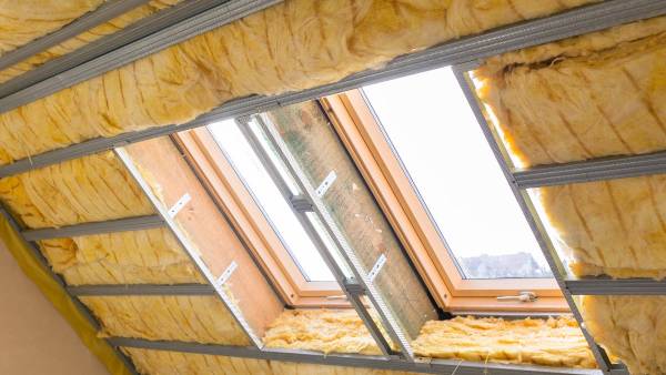 schuin dak isoleren binnenkant